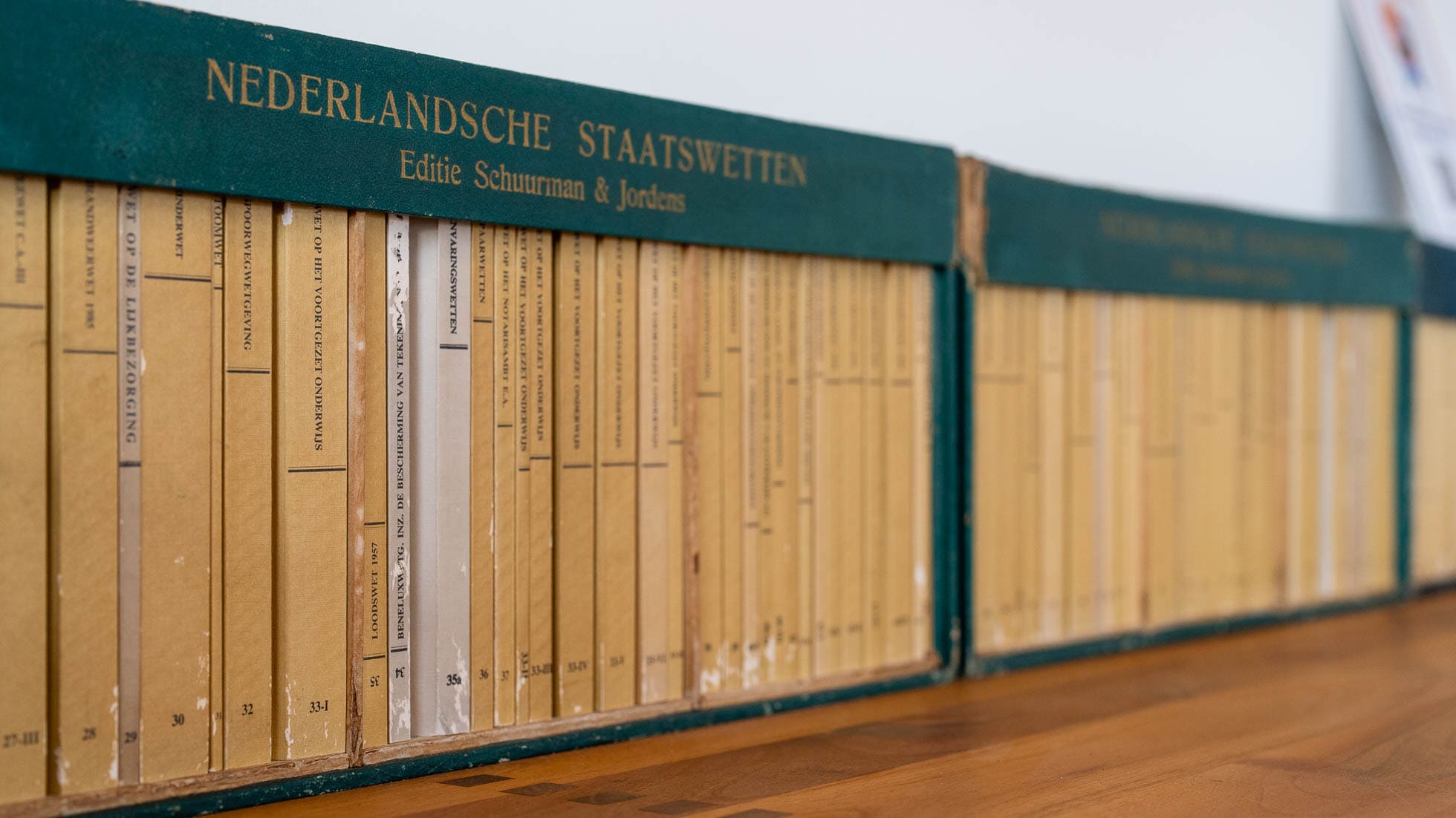 Foto boeken Nederlandse staatswetten